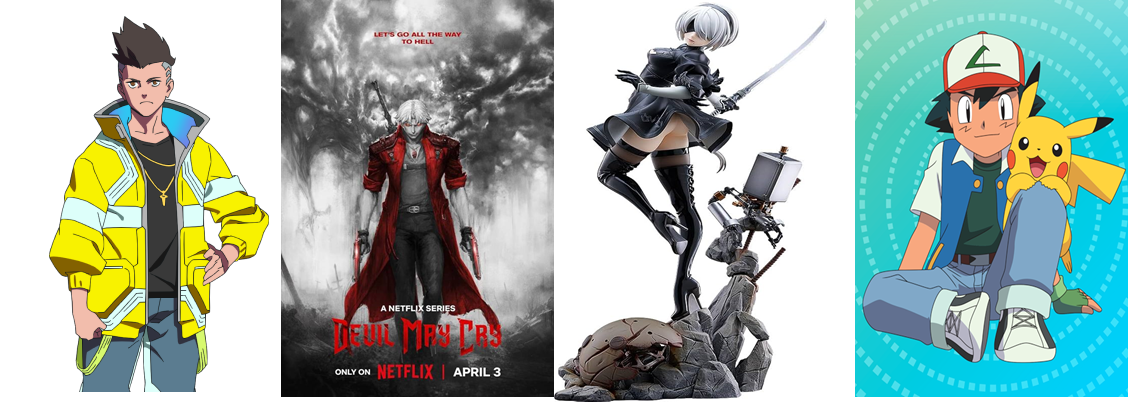 Melhores Animes Baseados em Games